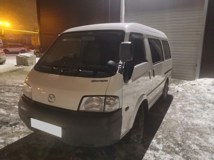 Установка ГБО на Mazda Bongo 2012 г., ГБО 4 поколения, пропан LANDI RENZO (Италия), двигатель 1.8 л. 4 цилиндра